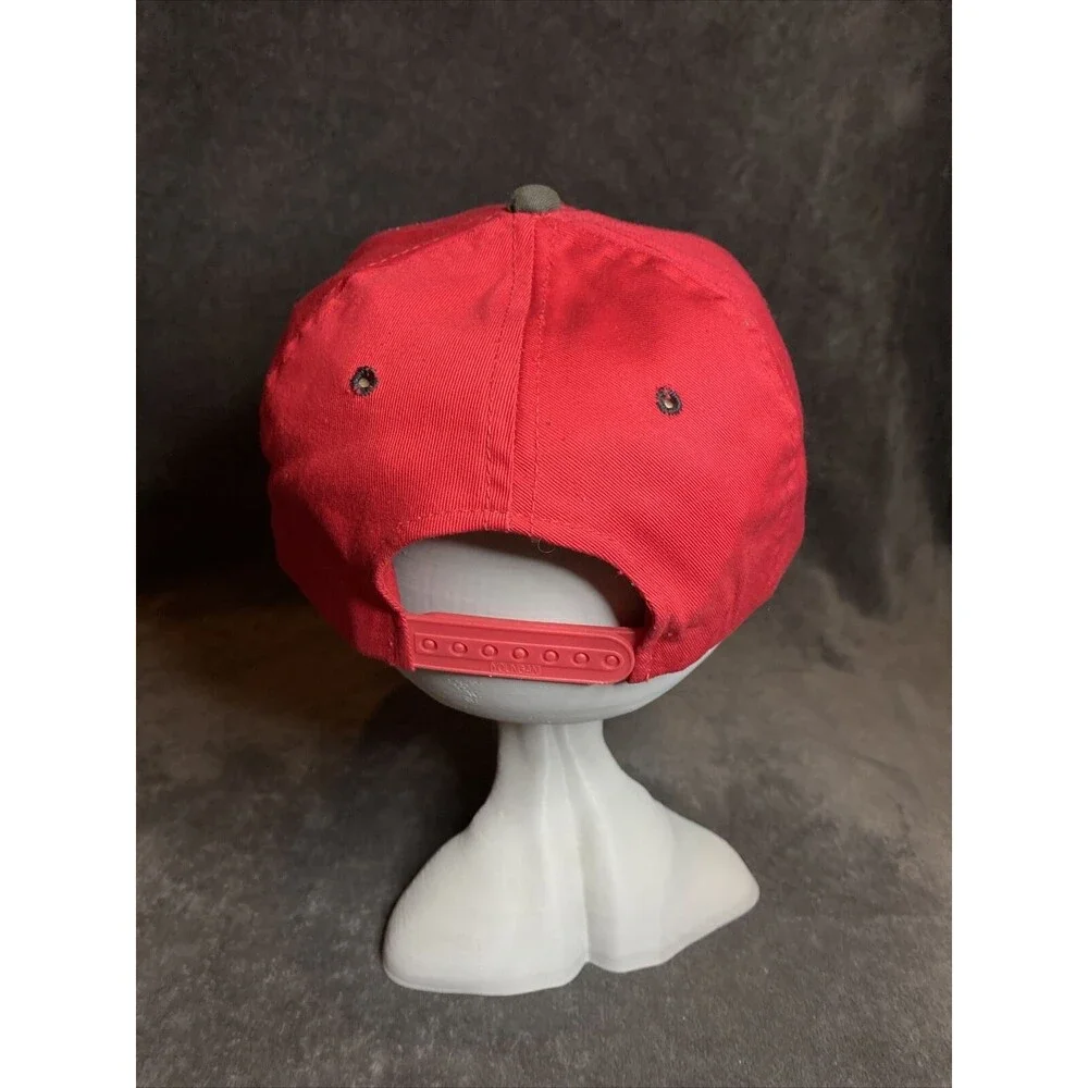 Vintage 90s McDonald's Racing Team Hat Bill Elliot 94 Promotional Snapback Red